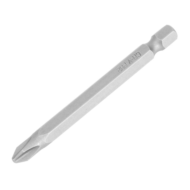 Bits phillips ph2, cromo vanadio, 75mm, 2pcs // mtx - Chave